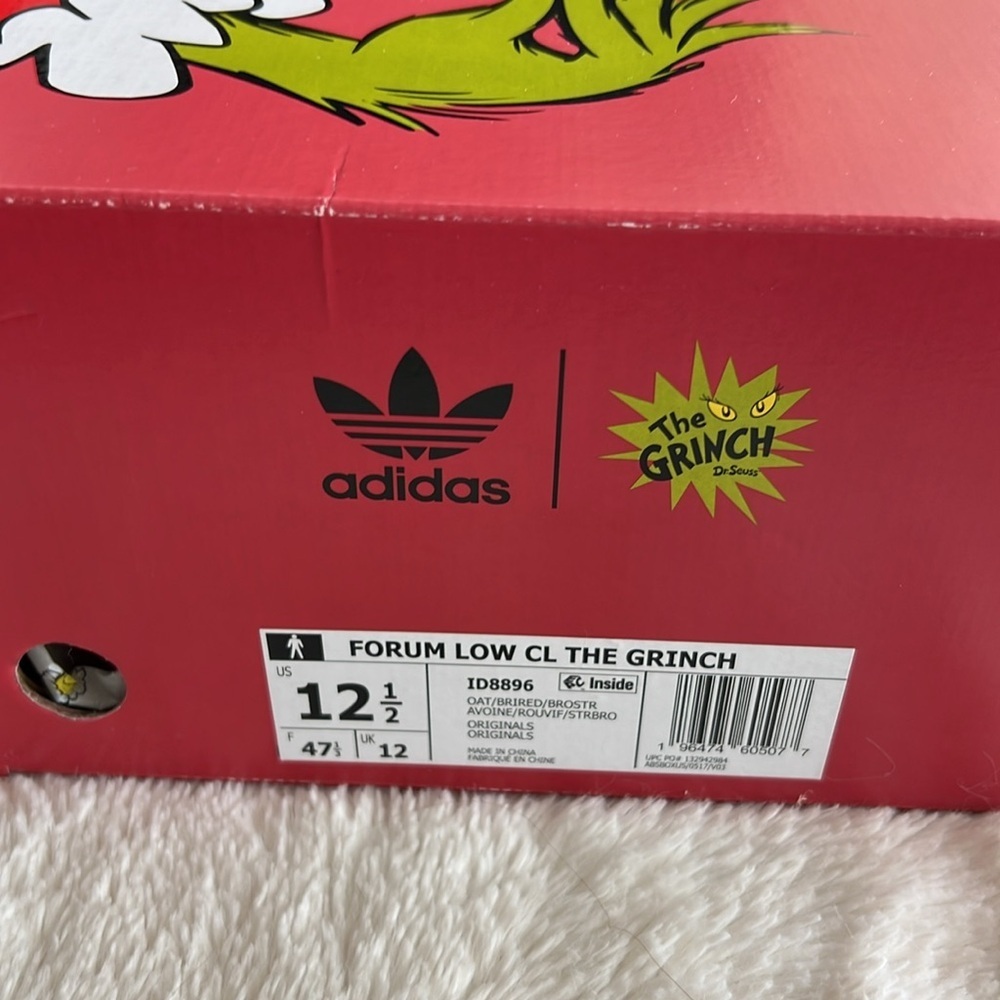 Adidas Forum Low CL the Grinch in Oat size 12.5 Men’s - Picture 13 of 16